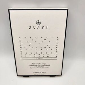 Avant Hydra-Bright Collagen Eye Restoring Pads - 3 Pairs